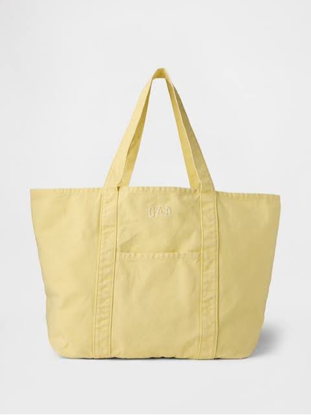 GAP Logo Yellow Canvas Tote Bag